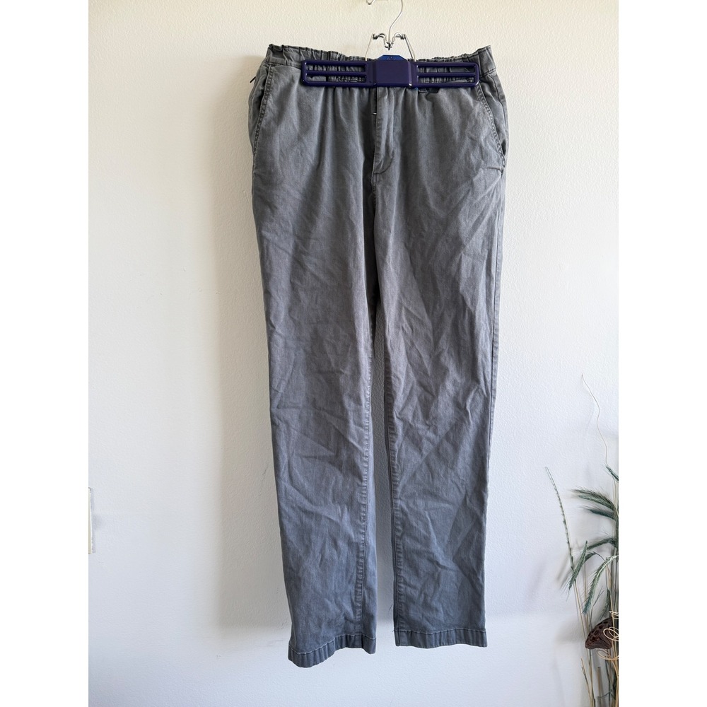 Chubbies Originals Mens Grey Elastic Waist Casual Pants 30 Inseam Medium
